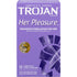Trojan Her Pleasure Sensations Lubricated Latex Condoms by Pasteur Pharmacy