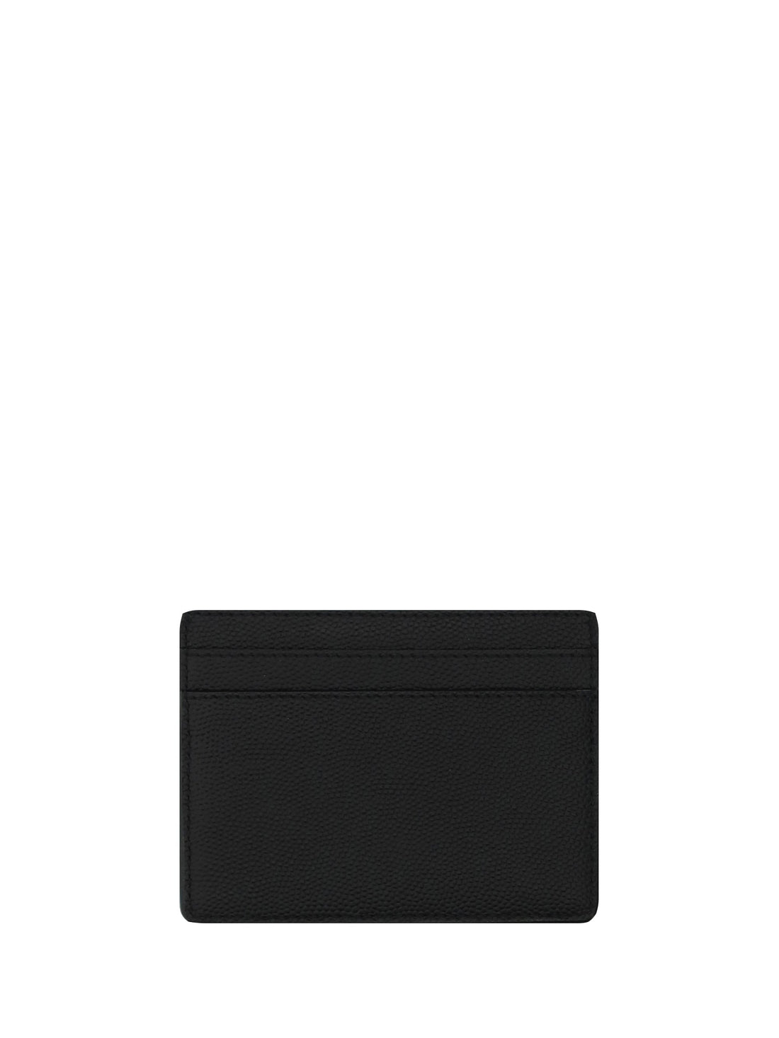 Saint Laurent Men Grain De Poudre Leather Cardholder by Luosophy