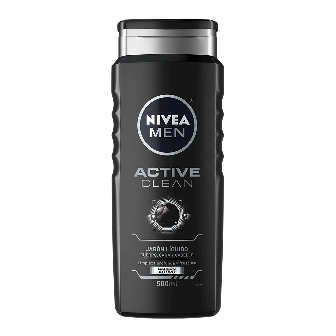 Nivea Active Clean Body Wash, Deep Clean, With Natural Charcoal 