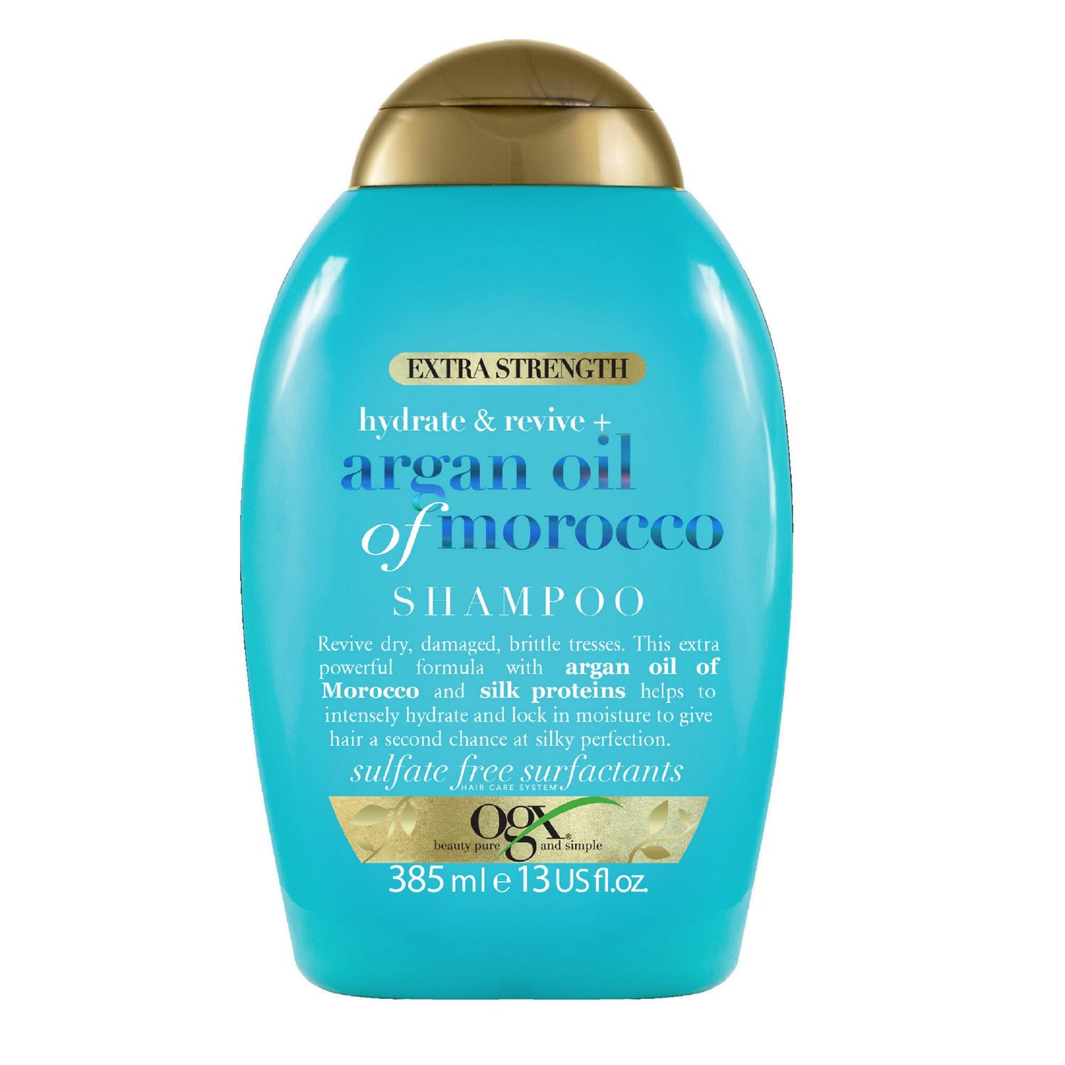 OGX Hydrate &amp; Repair + Argan Oil Of Morocco Extra Strength Shampoo For Dry, Damaged Hair - 13 Fl Oz by Pasteur Pharmacy