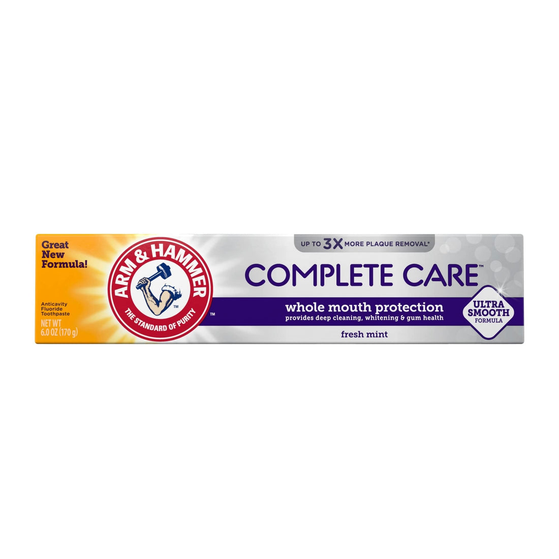 Arm &amp; Hammer Complete Care Toothpaste - Fresh Mint, 6 oz Tube by Pasteur Pharmacy