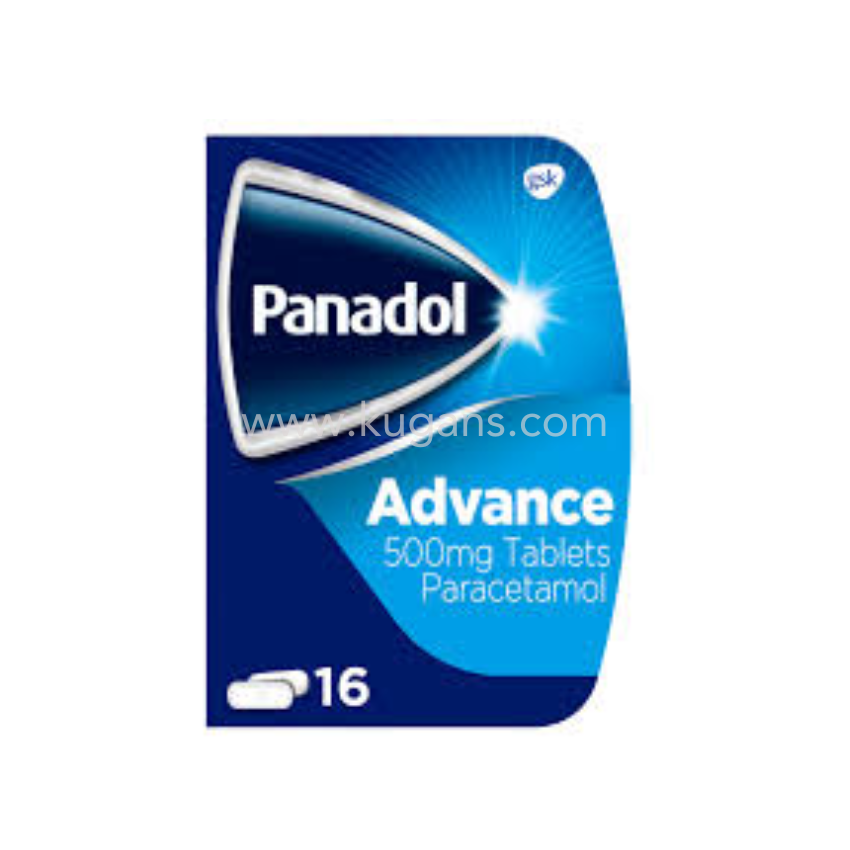 Panadol Advance 16s Tablets Paracetamol by Pasteur Pharmacy