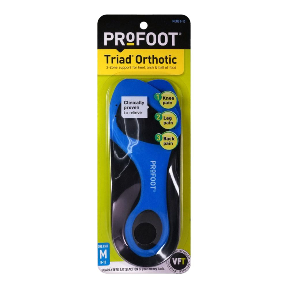 Profoot Triad Insoles For Mens - 1 Pair by Pasteur Pharmacy