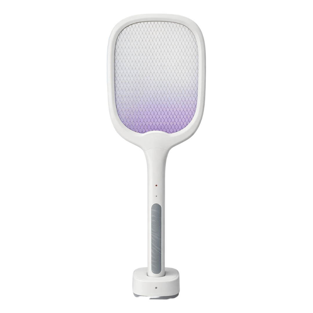 Rechargeable Electric Fly Swatter Racket and Bug Zapper (1 unit)  DestGlow