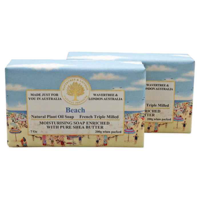Wavertree &amp; London Australian Natural Salted Caramel Luxury Soap Bar 7 Oz