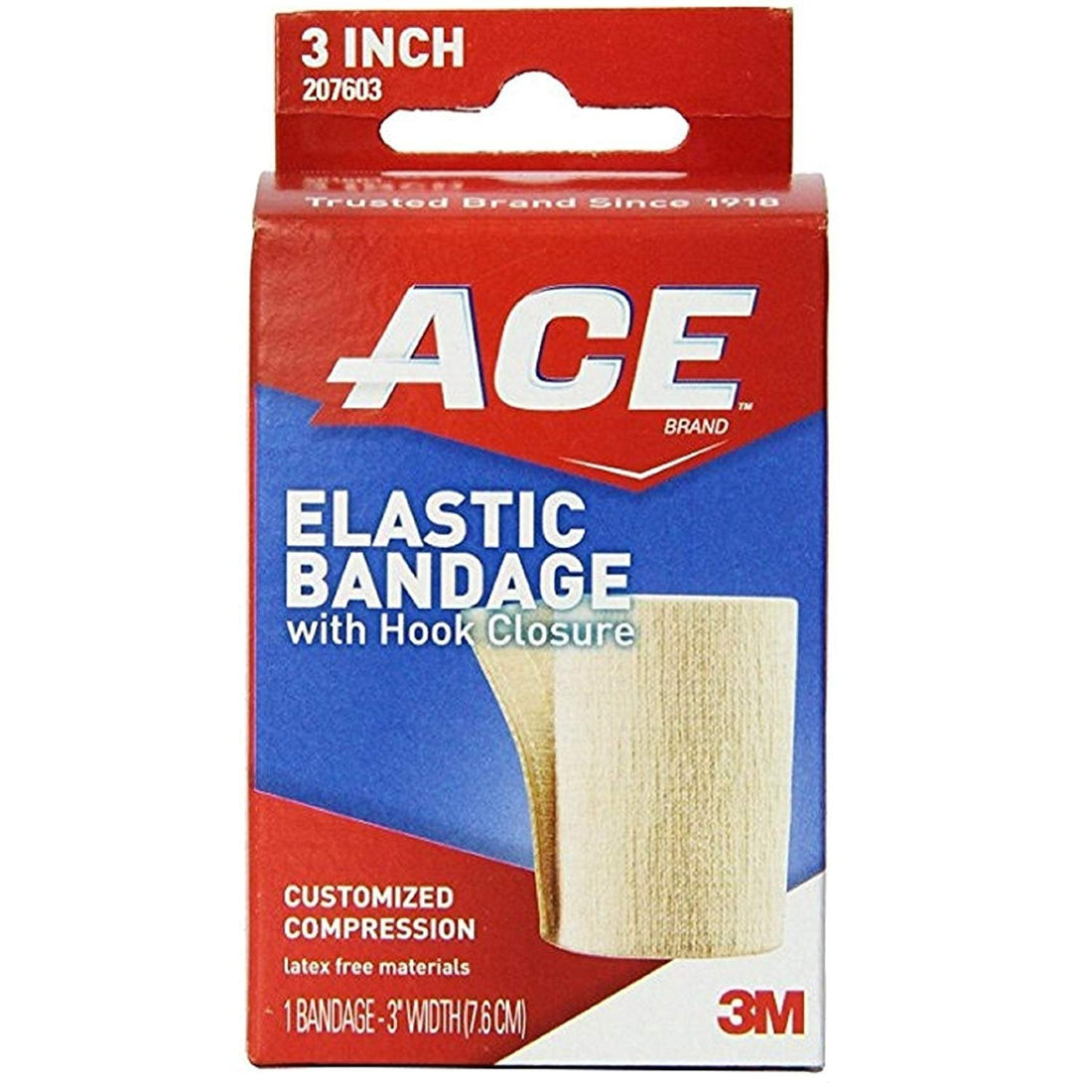ACE Elastic Bandage, Antimicrobial, Advanced, 3 Inch Width 