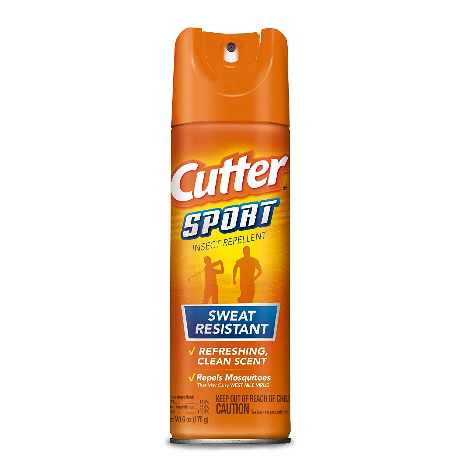 Cutter Sport Insect Repellent Aerosol Spray 6-Ounce by Pasteur Pharmacy