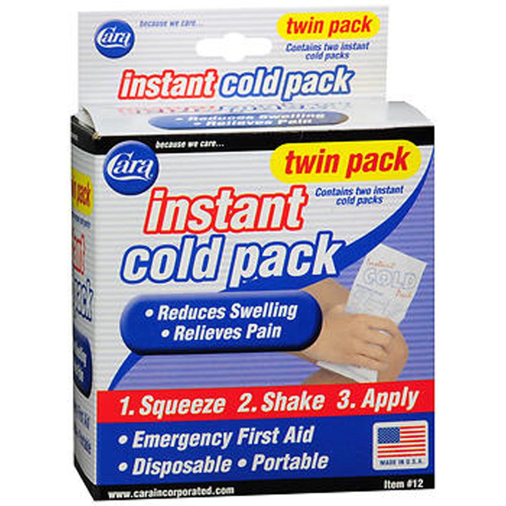 Cara Cold Pack, Instant, Twin Pack by Pasteur Pharmacy