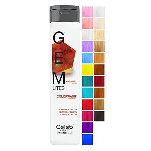 Celeb Luxury Gem Lites Colorwash Cleanse Color Fire Opal 8.25oz by Pasteur Pharmacy