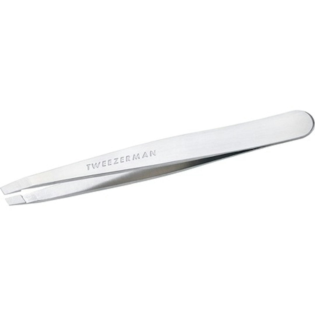 Tweezerman Platinum Silver Slant Tweezer - 1005929 by Pasteur Pharmacy