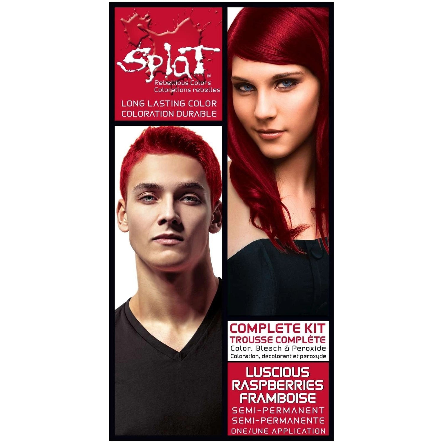 Splat Complete Kit Luscious Raspberries Hair Color by Pasteur Pharmacy