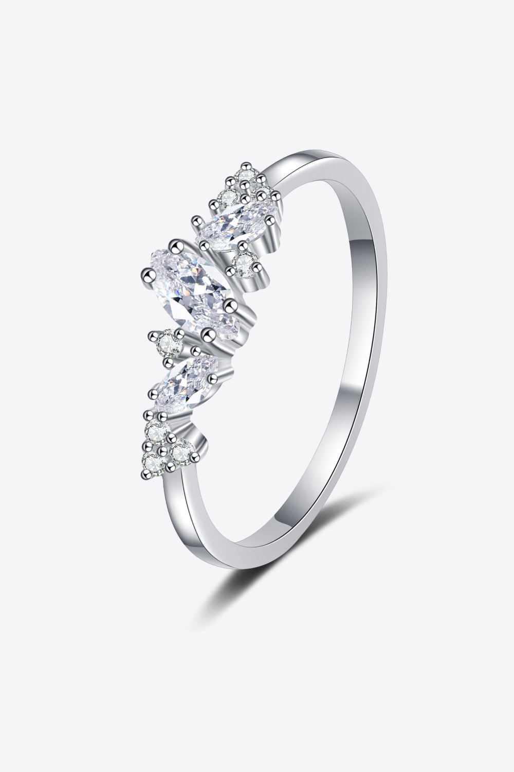 Adored Sparkala™ Rhodium-Plated Ring by Sparkala
