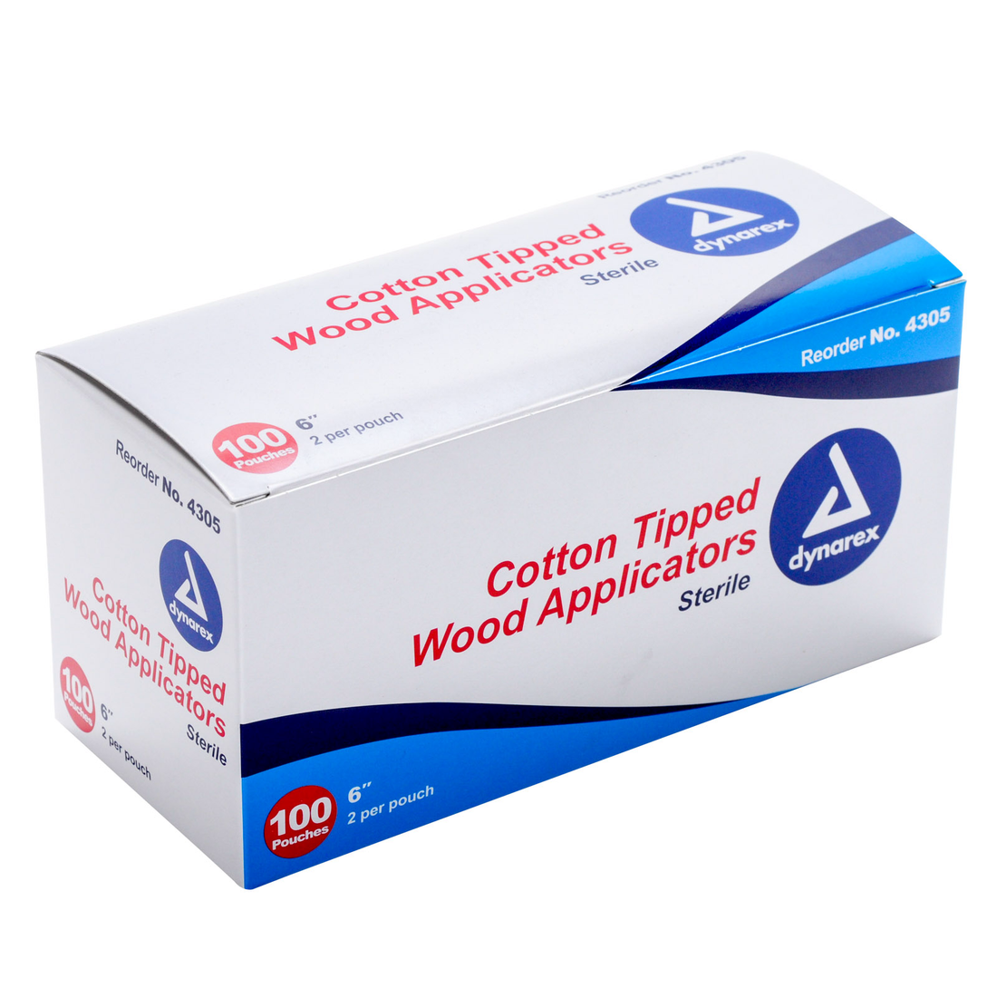 Cotton Tipped Applicators Sterile Swab 200 Pack by Pasteur Pharmacy