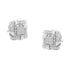 .925 Sterling Silver 1/2 Cttw Round-Cut Diamond Stud Earrings (I-J Color, I1-I2 Clarity) by Bids.com