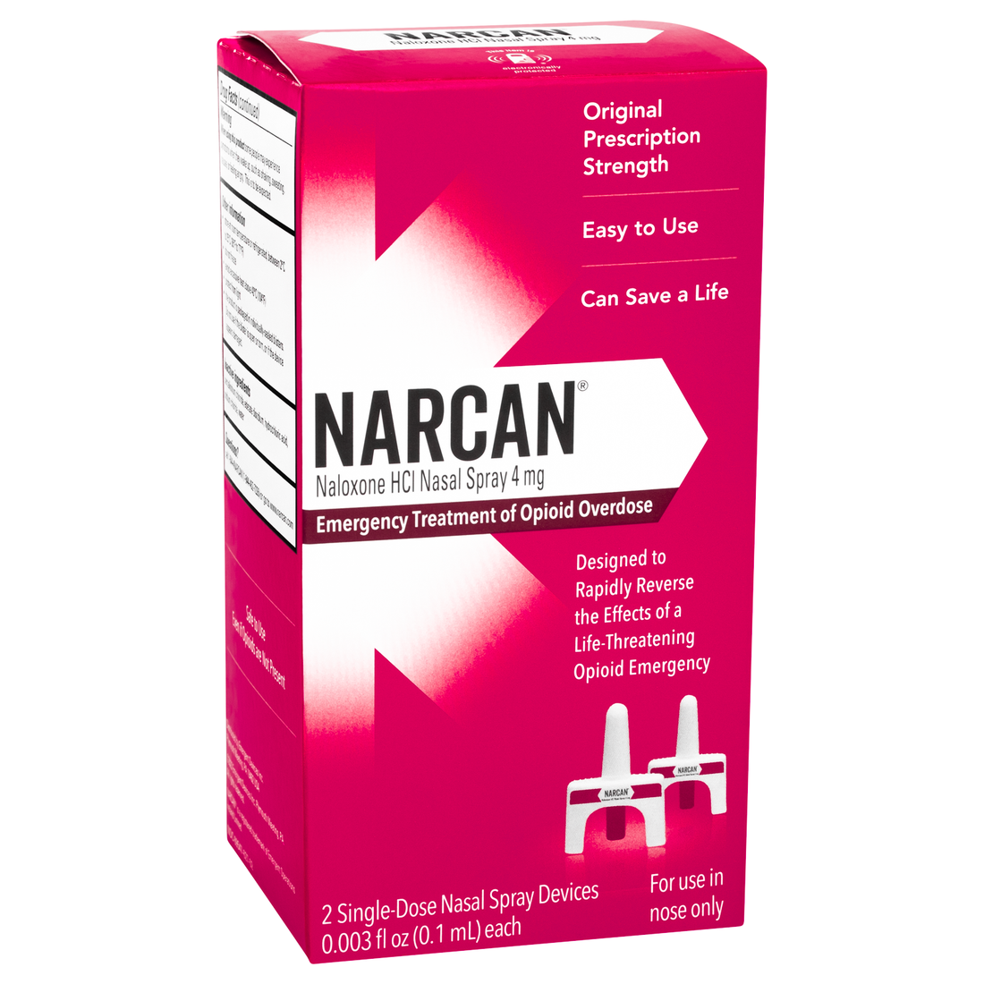 Narcan Emergency Treatment Of Opioid Overdose Nasal Spray by Pasteur Pharmacy