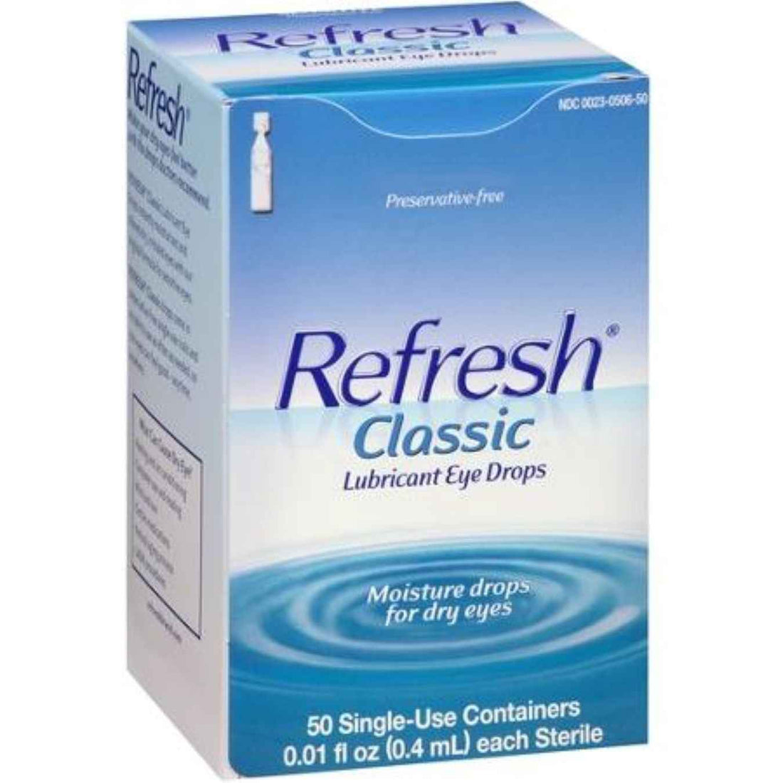 Refresh® Classic Lubricant Eye Drops – Preservative-Free (Single-Use Containers)