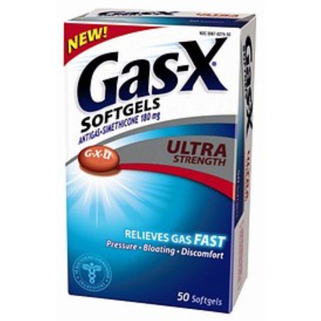 Gas X Antigas, Ultra Strength, Softgels by Pasteur Pharmacy