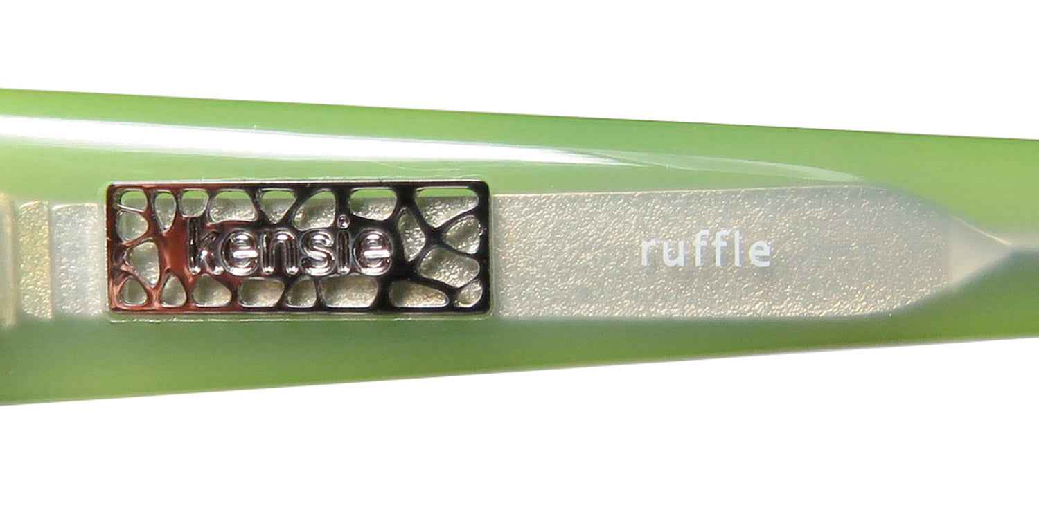 kensie Ruffle Eyeglasses
