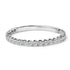 14K White Gold 1/4 Cttw Round Diamond Prong Set Wedding Band by Bids.com