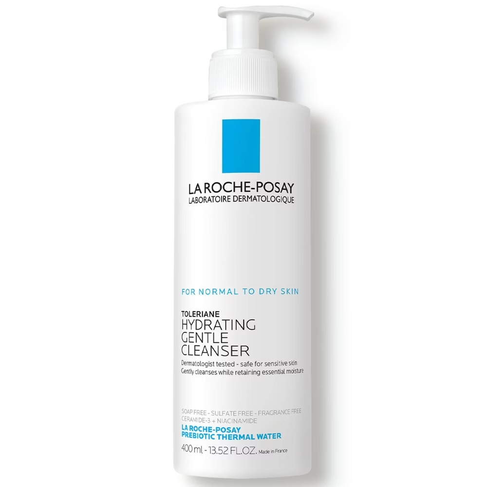 La Roche-Posay Toleriane Hydrating Gentle Cleanser (13.5 oz) by Farmacias Savia