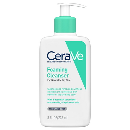 Cerave Foaming Daily Gel Cleanser for Normal to Oily Skin by Dista