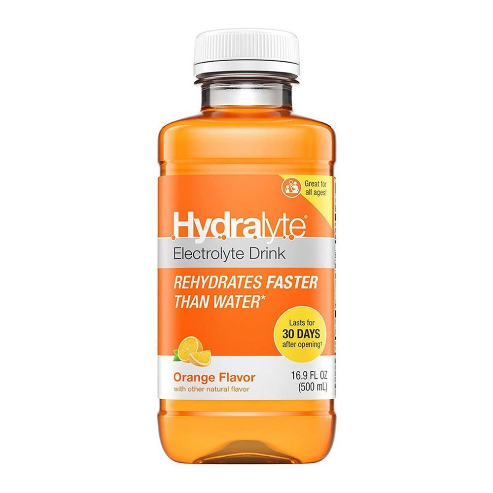 Hydralyte Oral Electrolyte Solution Orange Flavor, 16.9 Oz by Pasteur Pharmacy