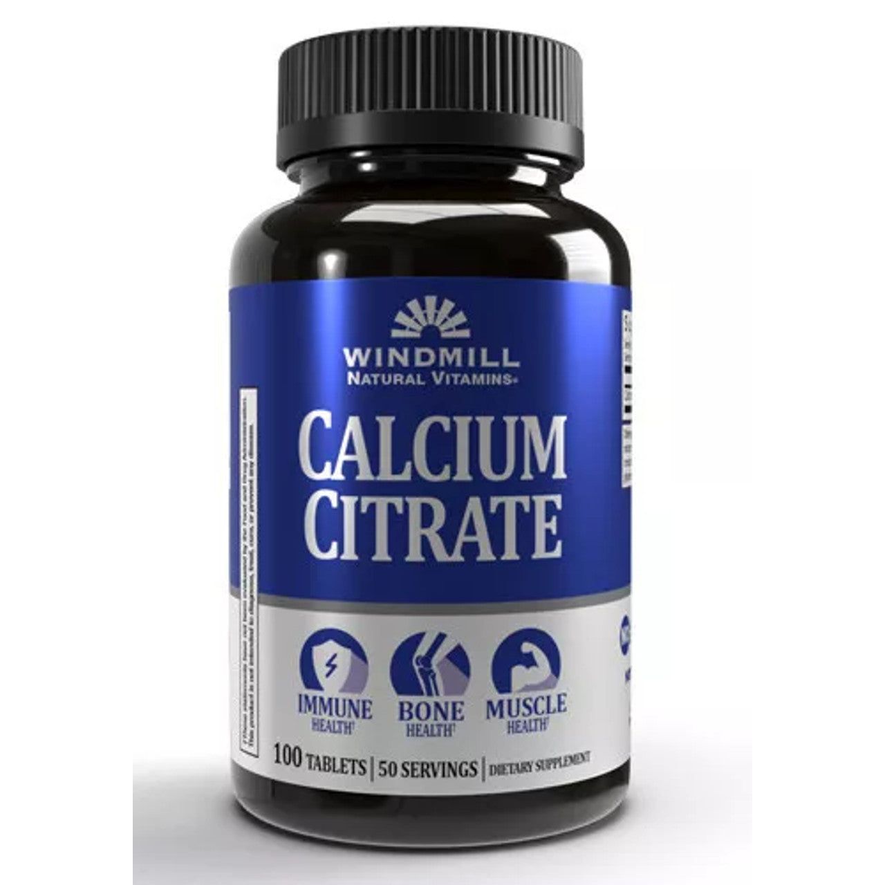Windmill Calcium Citrate 400mg Tablets 100ct by Pasteur Pharmacy