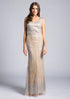 Lara 33622 - Lace Beaded Gown OUTLET by Lara New York