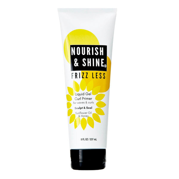 Nourish &amp; Shine Frizz Less Liquid Gel Primer 8 Fl Oz by Pasteur Pharmacy