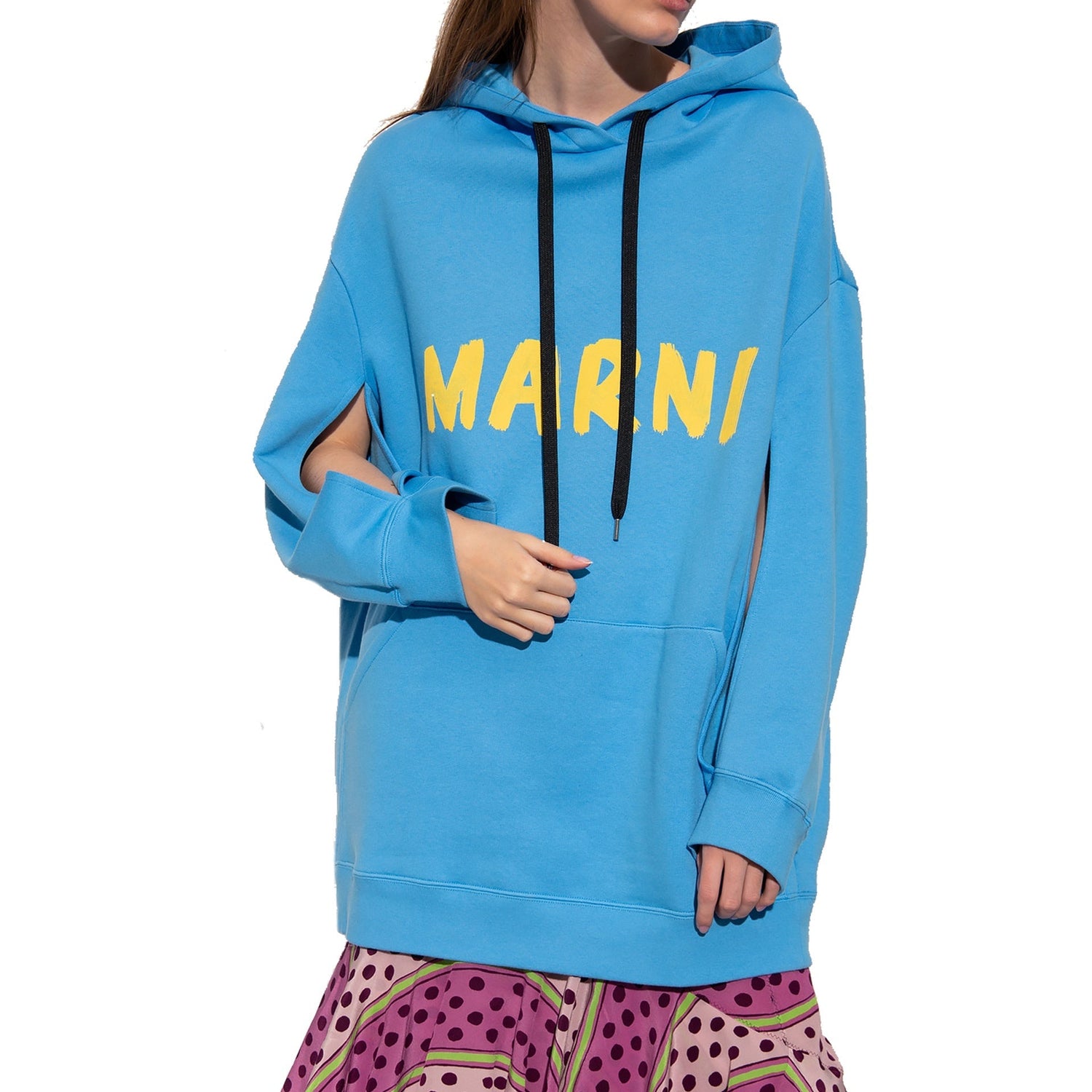 Marni Oversize Hooded Sweatshirt Women by Luosophy