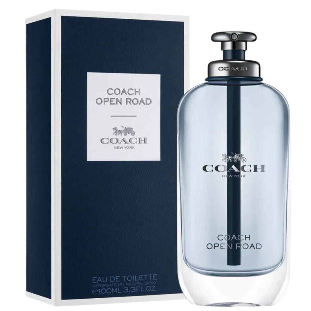 Coach Open Road Eau de Toilette Spray for Men (3.3 fl oz) by Farmacias Savia