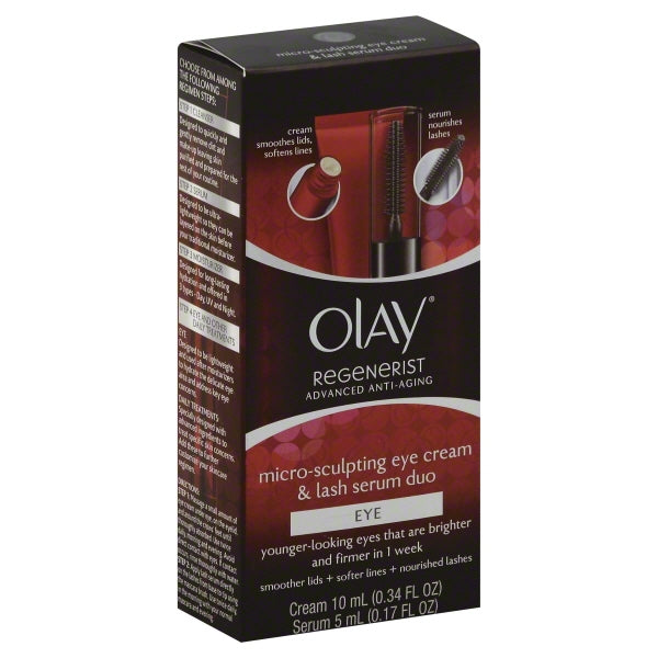 Olay Regenerist Eye Cream &amp; Lash Serum Duo, Micro-Sculpting by Pasteur Pharmacy