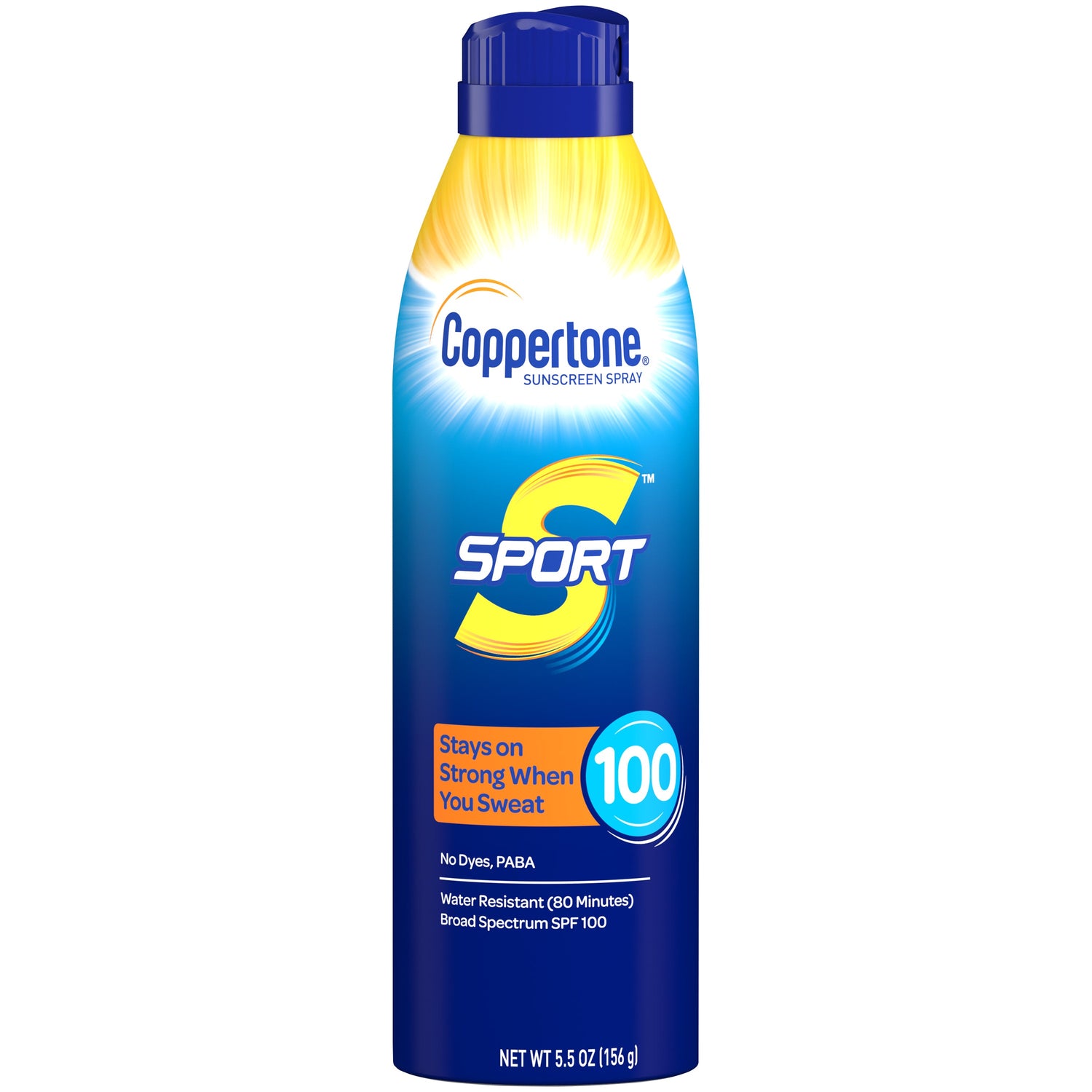 Coppertone Sport Sunscreen Continuous Spray Broad Spectrum SPF 100 - 6 Oz by Pasteur Pharmacy