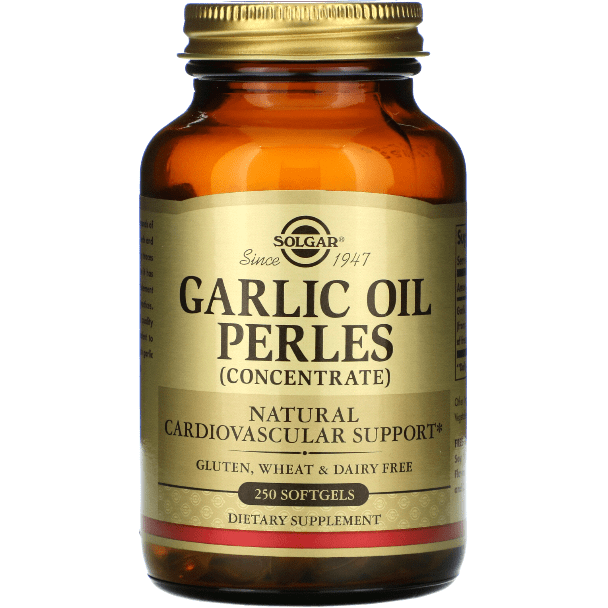 Solgar Garlic Oil Perles 250 Softgels (Reduced Odor) by Pasteur Pharmacy
