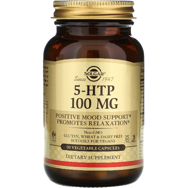 Solgar 5-HTP 100 mg 90 Vegetable Capsules by Pasteur Pharmacy