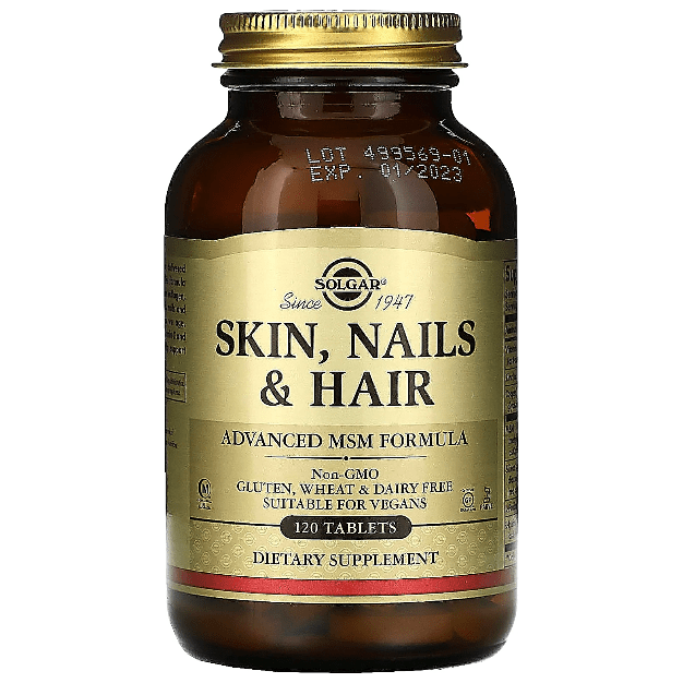 Solgar Skin Nails and Hair 120 Tablets by Pasteur Pharmacy
