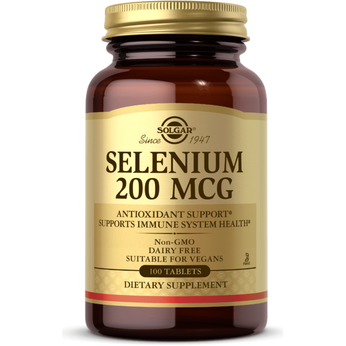 Solgar Selenium 200 mcg 100 Tablets by Pasteur Pharmacy