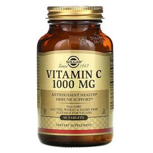 Solgar Vitamin C 1000mg 90 Tablets by Pasteur Pharmacy