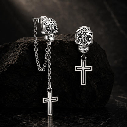 S925 Sterling Silver Oxidized Earrings for Women  DestGlow
