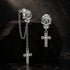 S925 Sterling Silver Oxidized Earrings for Women  DestGlow