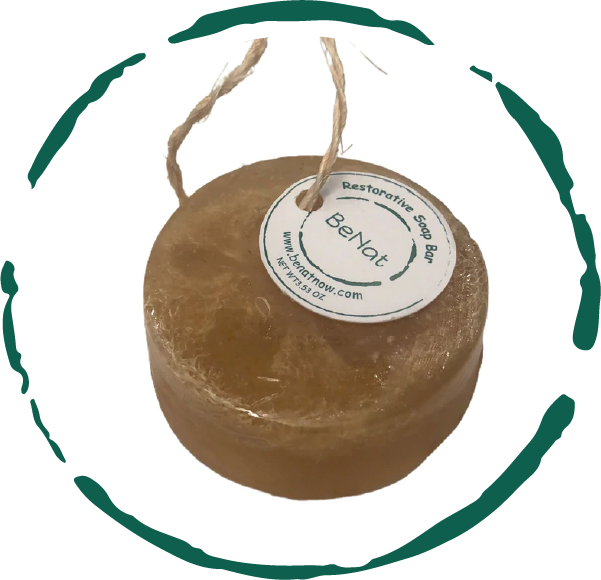 Restorative Soap Bar. Oat, Honey, and Olive Oil. by BeNat