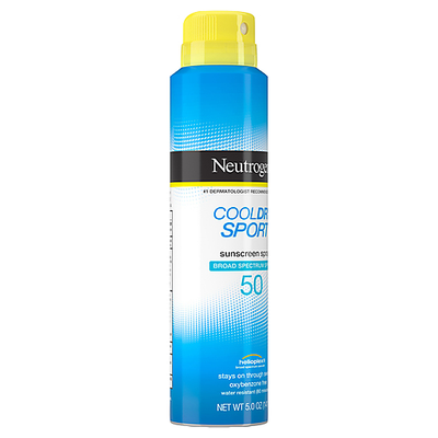 Neutrogena CoolDry Sport Sunscreen Spray, With Broad Spectrum SPF 50, 5 Oz by Pasteur Pharmacy