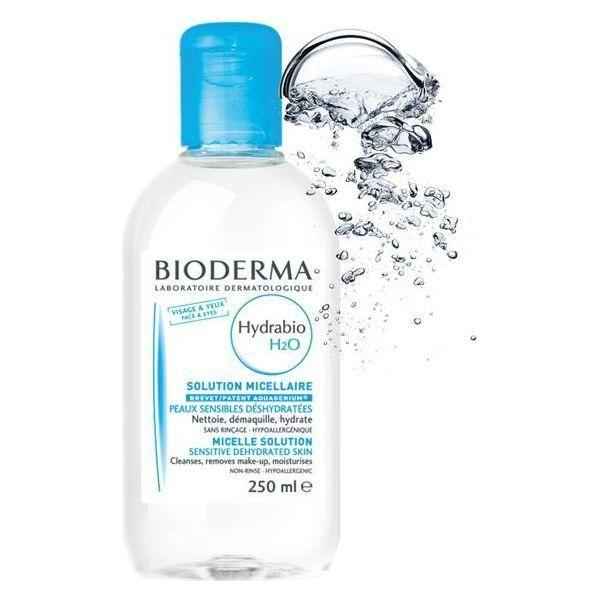 Bioderma Hydrabio H2O Micelle Solution for Dehydrated &amp; Sensitive Skin - 8.4 fl oz