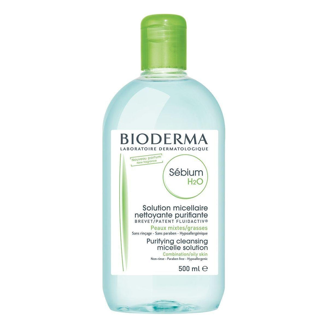Bioderma Sebium H2O Micelle Solution, Combination or Oily Skin, 16.91 Oz by Pasteur Pharmacy