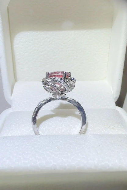 2 Carat Sparkala™ 925 Sterling Silver Flower Shaper Ring by Sparkala