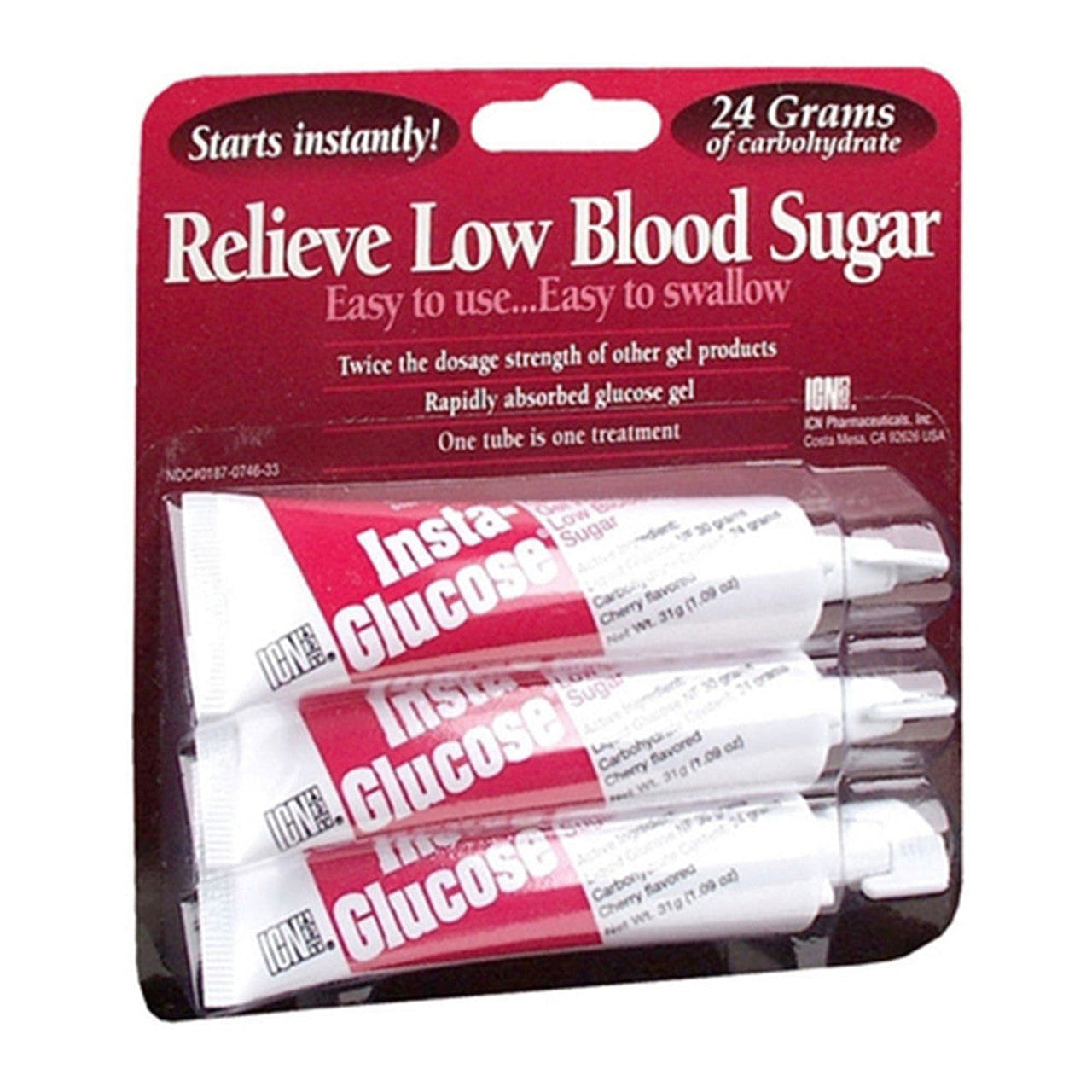 Insta-Glucose Gel 3x31 Gm by Pasteur Pharmacy
