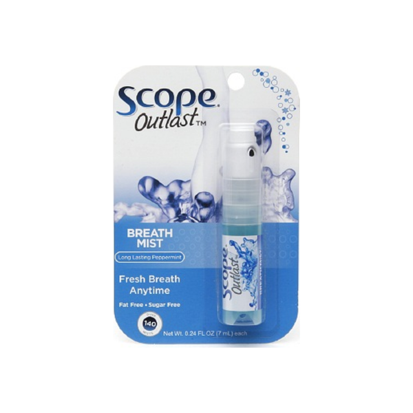 Scope Crest - Breath Mist Blue Peppermint 0.24 oz by Pasteur Pharmacy