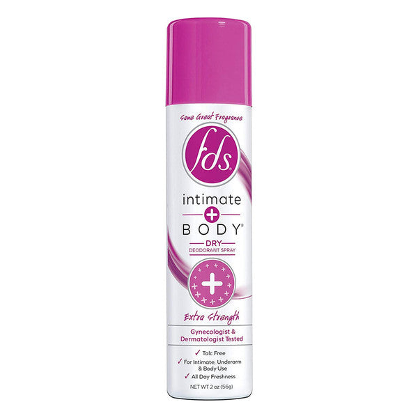 FDS Feminine Deodorant Spray Extra Strength 2 Oz by Pasteur Pharmacy