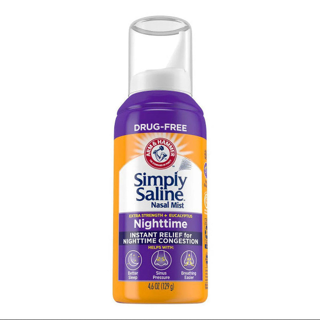 Simply Saline ARM &amp; HAMMER Nighttime Nasal Mist 4.6oz by Pasteur Pharmacy