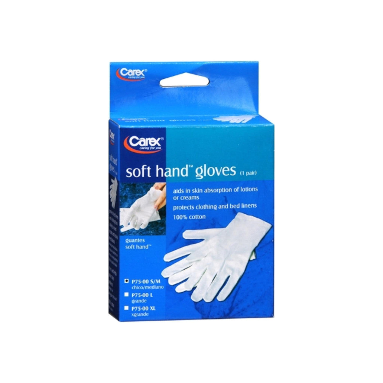 Carex Soft Hands Cotton Gloves, Small/Medium by Pasteur Pharmacy